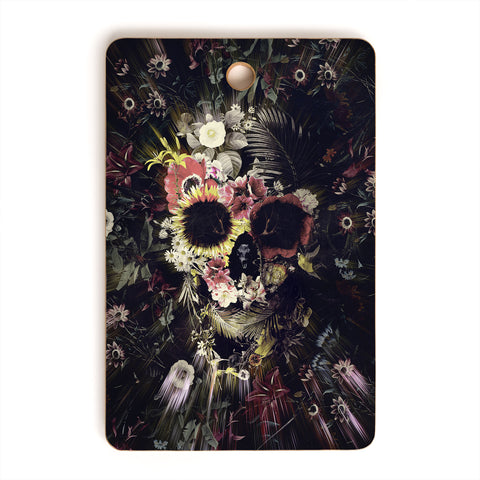 Ali Gulec Garden Skull Cutting Board Rectangle