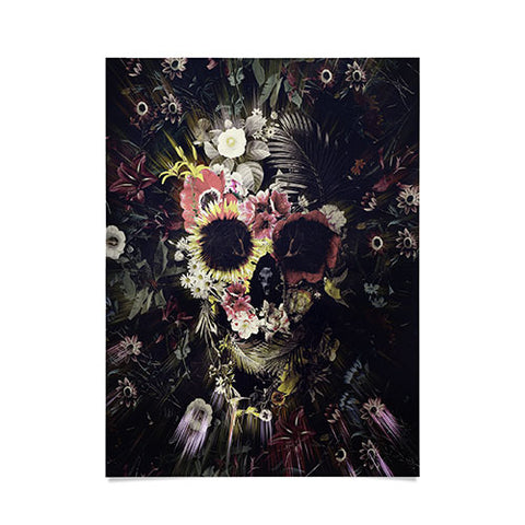 Ali Gulec Garden Skull Poster