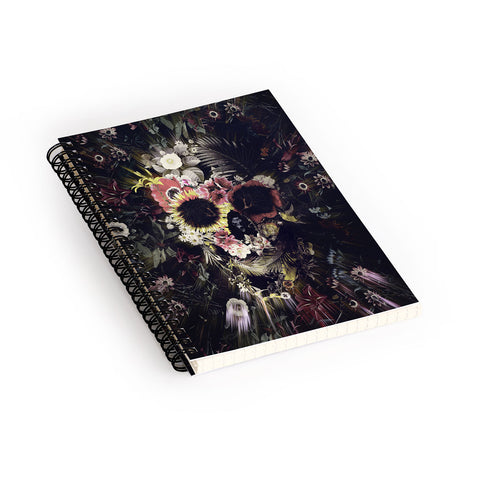 Ali Gulec Garden Skull Spiral Notebook