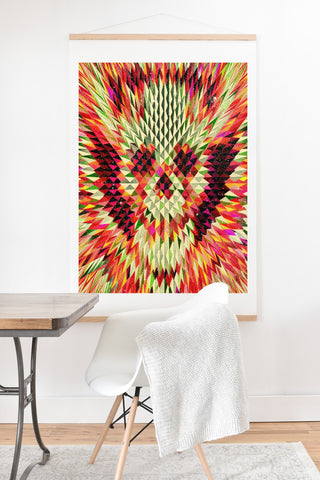Ali Gulec Geo Skull Art Print And Hanger