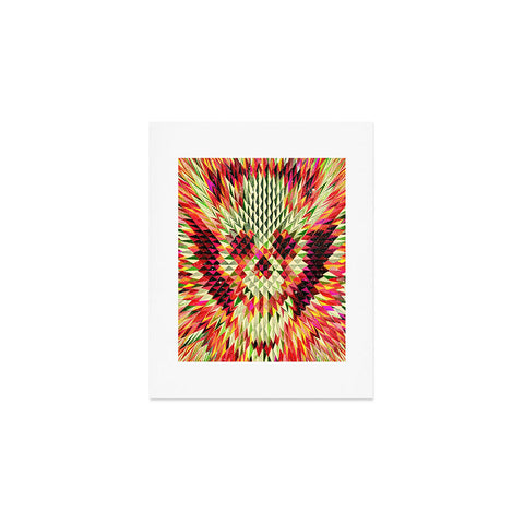 Ali Gulec Geo Skull Art Print