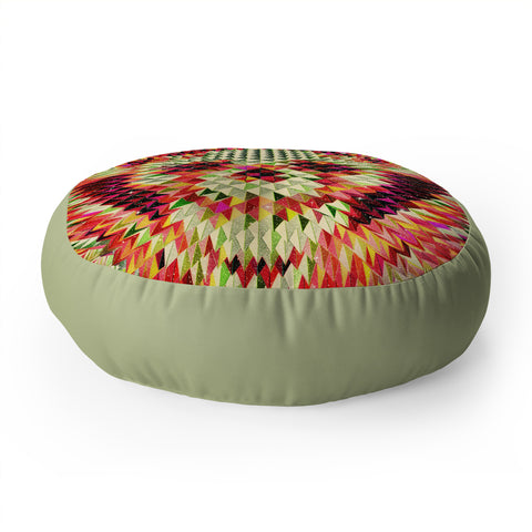 Ali Gulec Geo Skull Floor Pillow Round