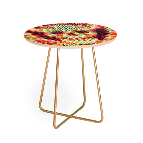 Ali Gulec Geo Skull Round Side Table