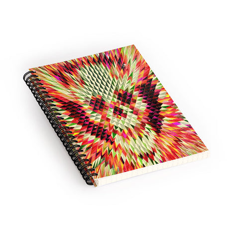 Ali Gulec Geo Skull Spiral Notebook
