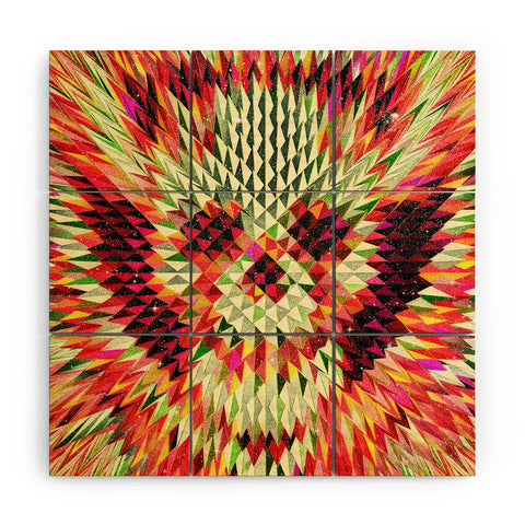 Ali Gulec Geo Skull Wood Wall Mural
