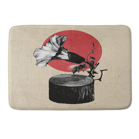 Ali Gulec Gramophone Memory Foam Bath Mat