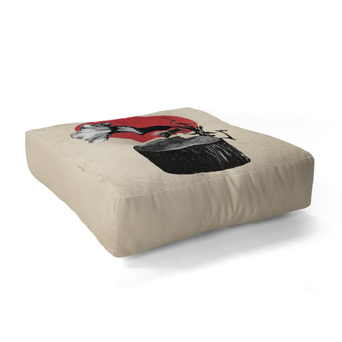 Ali Gulec Gramophone Floor Pillow Square