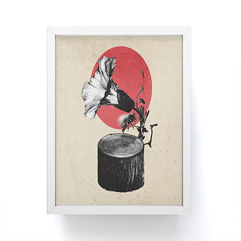 Ali Gulec Gramophone Framed Mini Art Print