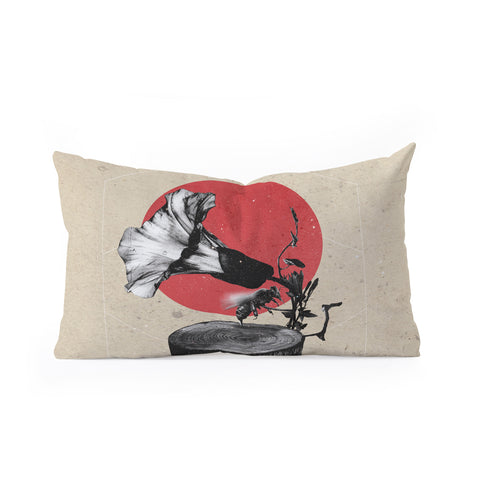 Ali Gulec Gramophone Oblong Throw Pillow