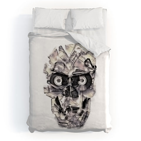 Ali Gulec Home Taping Is Dead Duvet Cover