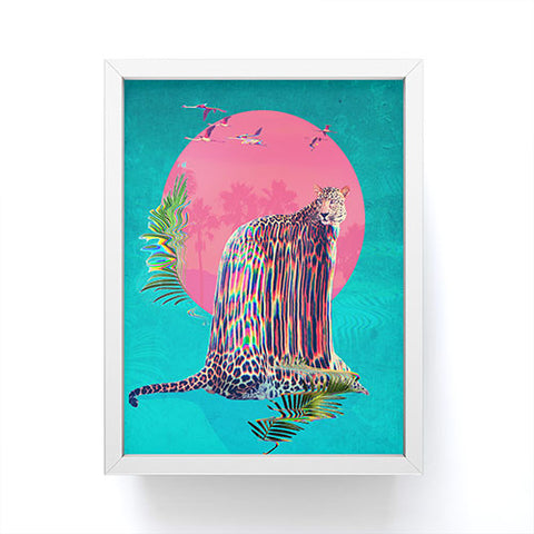 Ali Gulec Jaguar Framed Mini Art Print