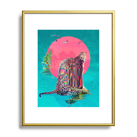 Ali Gulec Jaguar Metal Framed Art Print