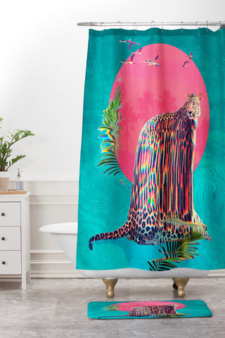 Ali Gulec Jaguar Shower Curtain And Mat