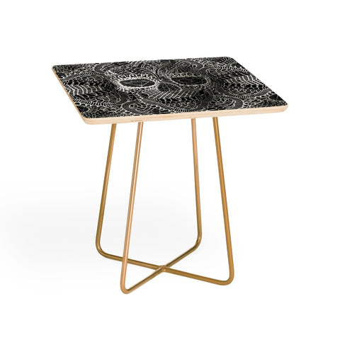 Ali Gulec Lace Skull Side Table