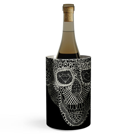 Ali Gulec Lace Skull Wine Chiller