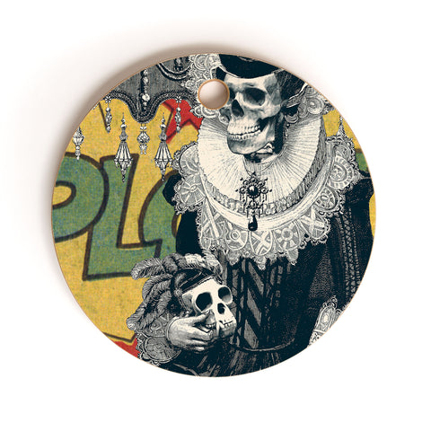 Ali Gulec Lady Cutting Board Round