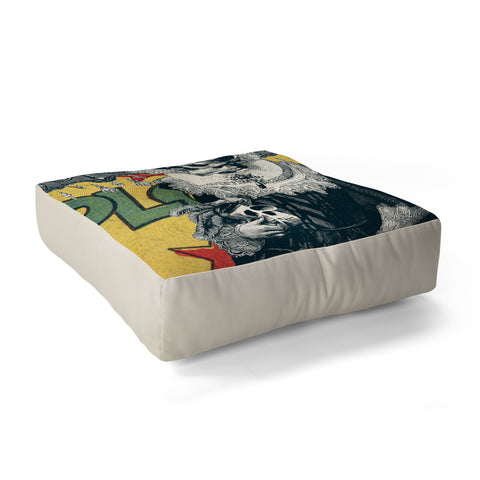 Ali Gulec Lady Floor Pillow Square