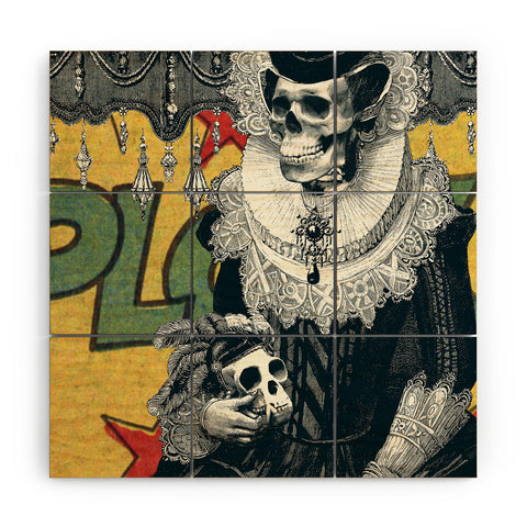 Ali Gulec Lady Wood Wall Mural