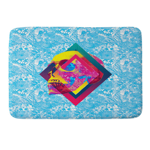 Ali Gulec Lifeful Skull Memory Foam Bath Mat