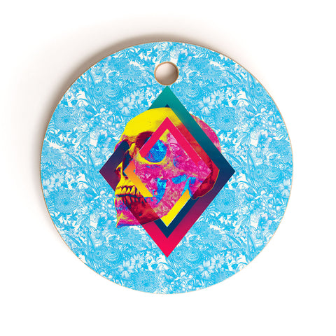 Ali Gulec Lifeful Skull Cutting Board Round