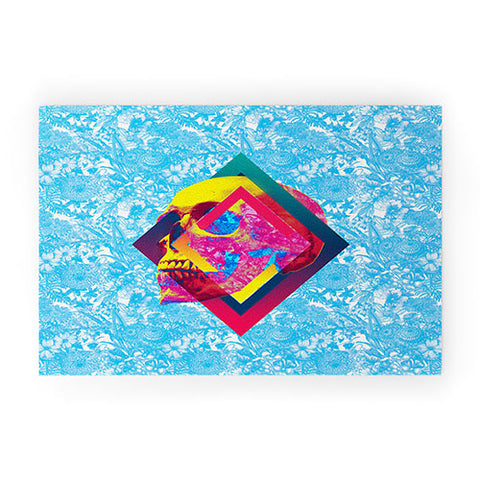 Ali Gulec Lifeful Skull Welcome Mat