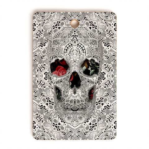 Ali Gulec Light Lace Skull Cutting Board Rectangle