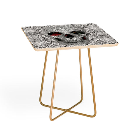 Ali Gulec Light Lace Skull Side Table