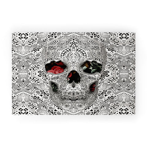 Ali Gulec Light Lace Skull Welcome Mat