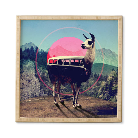 Ali Gulec Llama Van Framed Wall Art