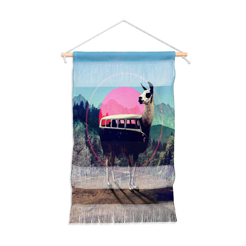 Ali Gulec Llama Van Wall Hanging Portrait