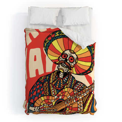 Ali Gulec Mariachi Duvet Cover