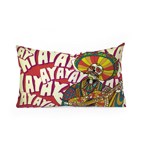 Ali Gulec Mariachi Oblong Throw Pillow