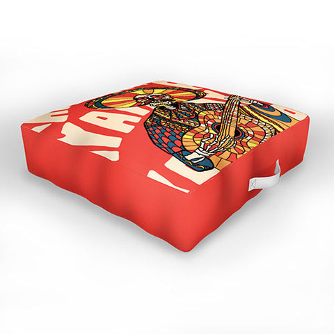 Ali Gulec Mariachi Outdoor Floor Cushion