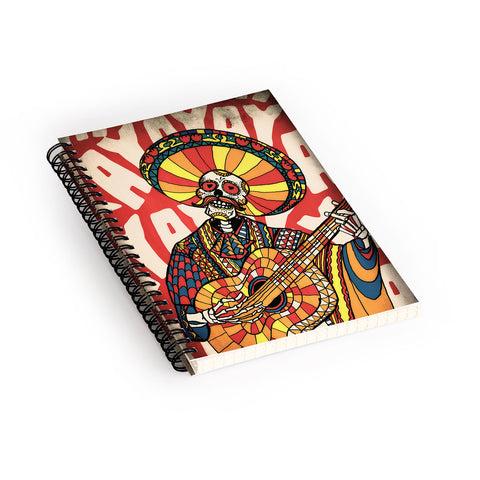 Ali Gulec Mariachi Spiral Notebook