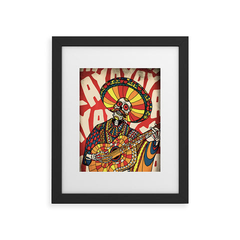 Ali Gulec Mariachi Framed Art Print