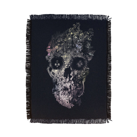 Ali Gulec Metamorphosis Skull Throw Blanket