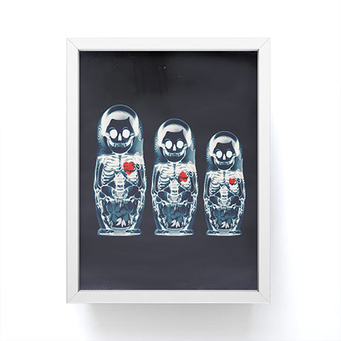 Ali Gulec Nesting Doll Framed Mini Art Print