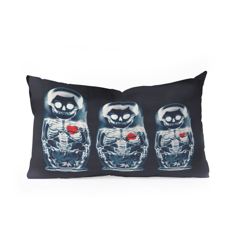 Ali Gulec Nesting Doll Oblong Throw Pillow