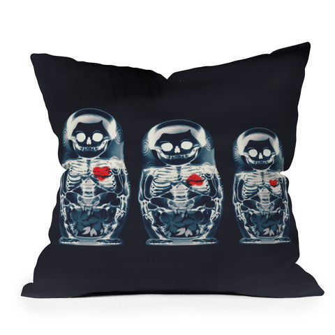 Ali Gulec Nesting Doll Throw Pillow