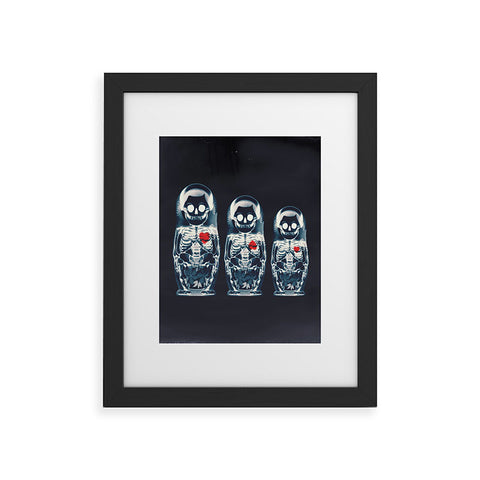 Ali Gulec Nesting Doll Framed Art Print