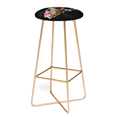 Ali Gulec New Fragile Skull Bar Stool