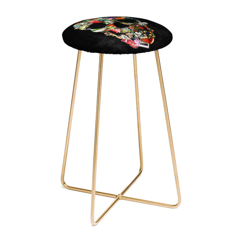 Ali Gulec New Fragile Skull Counter Stool