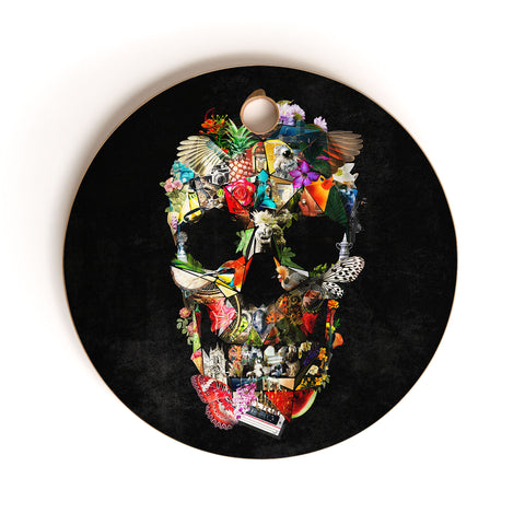 Ali Gulec New Fragile Skull Cutting Board Round