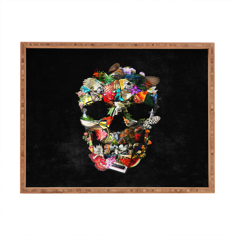 Ali Gulec New Fragile Skull Rectangular Tray