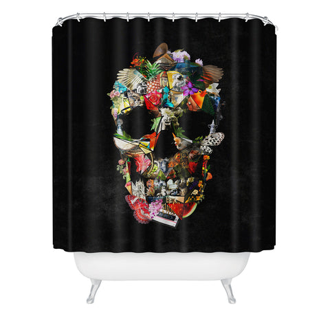 Ali Gulec New Fragile Skull Shower Curtain