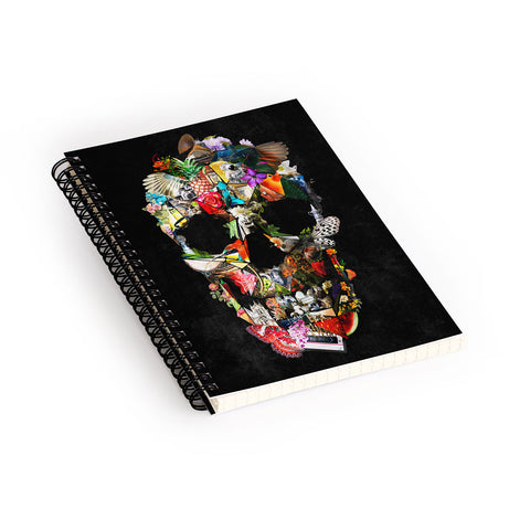 Ali Gulec New Fragile Skull Spiral Notebook