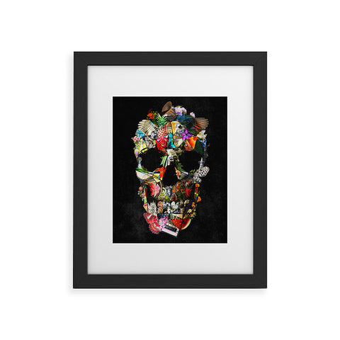 Ali Gulec New Fragile Skull Framed Art Print