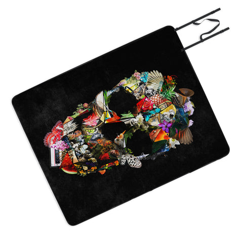 Ali Gulec New Fragile Skull Picnic Blanket