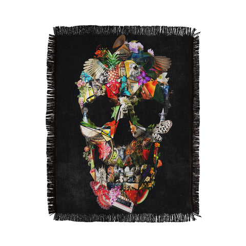 Ali Gulec New Fragile Skull Throw Blanket