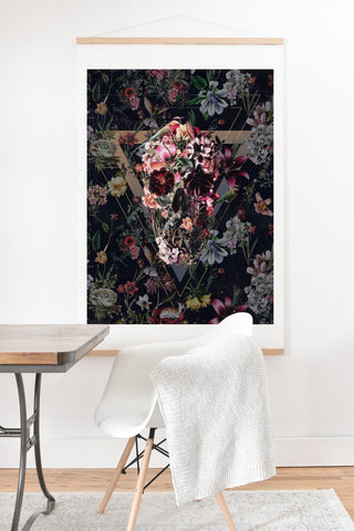 Ali Gulec New Skull Art Print And Hanger